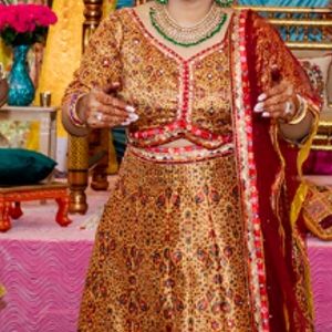 Multicolored Lengha